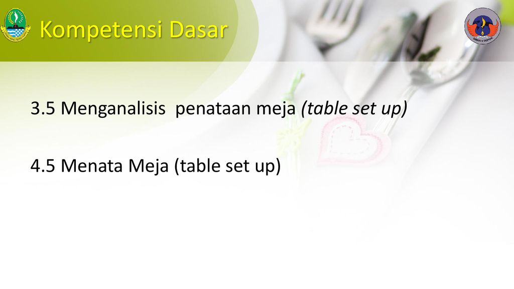 Detail Gambar Tataan Table Set Up Nomer 55