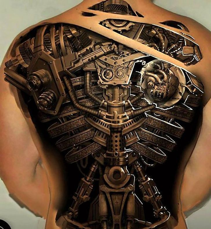 Detail Gambar Tato 3 Dimensi Di Tangan Nomer 36