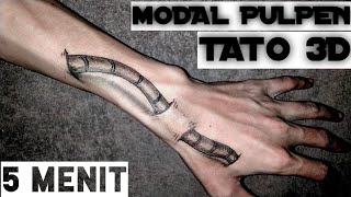 Detail Gambar Tato 3 Dimensi Di Tangan Nomer 5