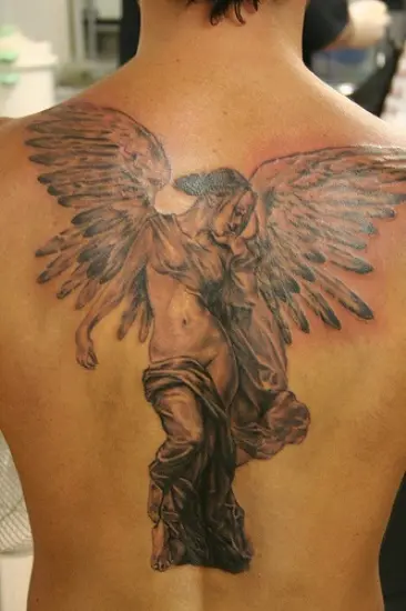 Detail Gambar Tato Angel Nomer 11