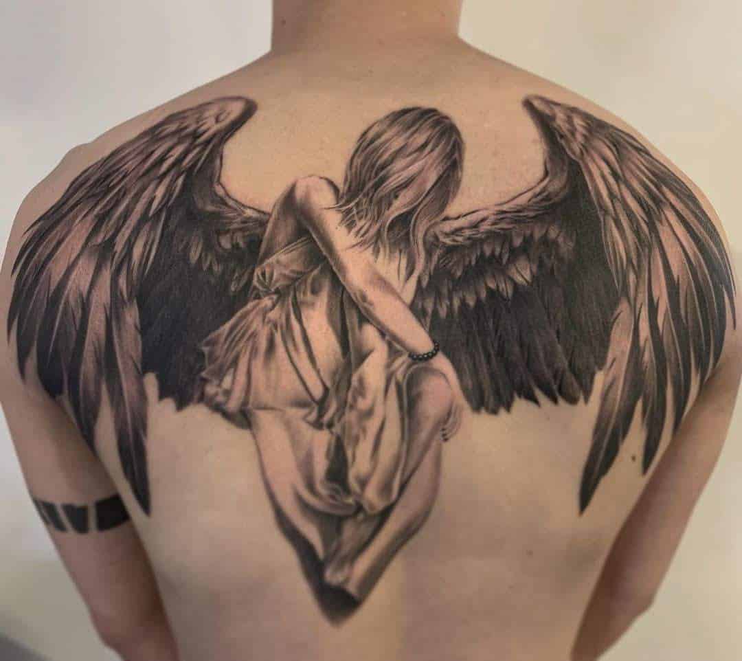 Detail Gambar Tato Angel Nomer 32