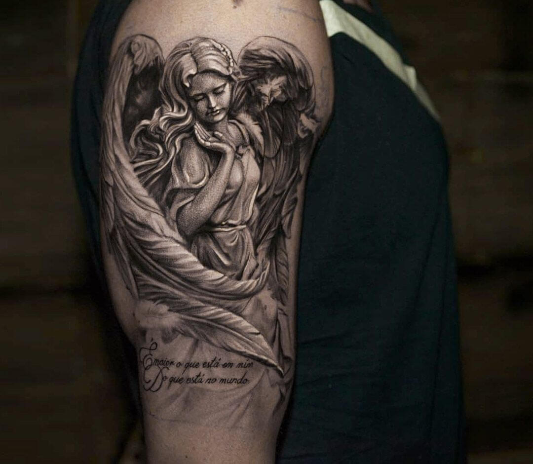 Detail Gambar Tato Angel Nomer 54