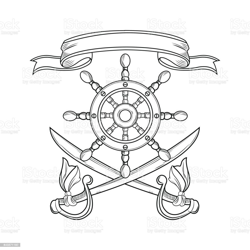 Detail Gambar Tato Bajak Laut Nomer 15