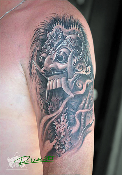 Detail Gambar Tato Bali Nomer 22