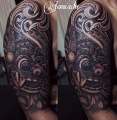 Detail Gambar Tato Bali Di Lengan Nomer 4