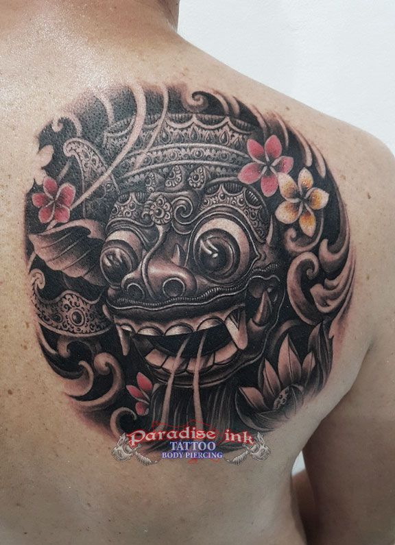 Detail Gambar Tato Barong Nomer 13