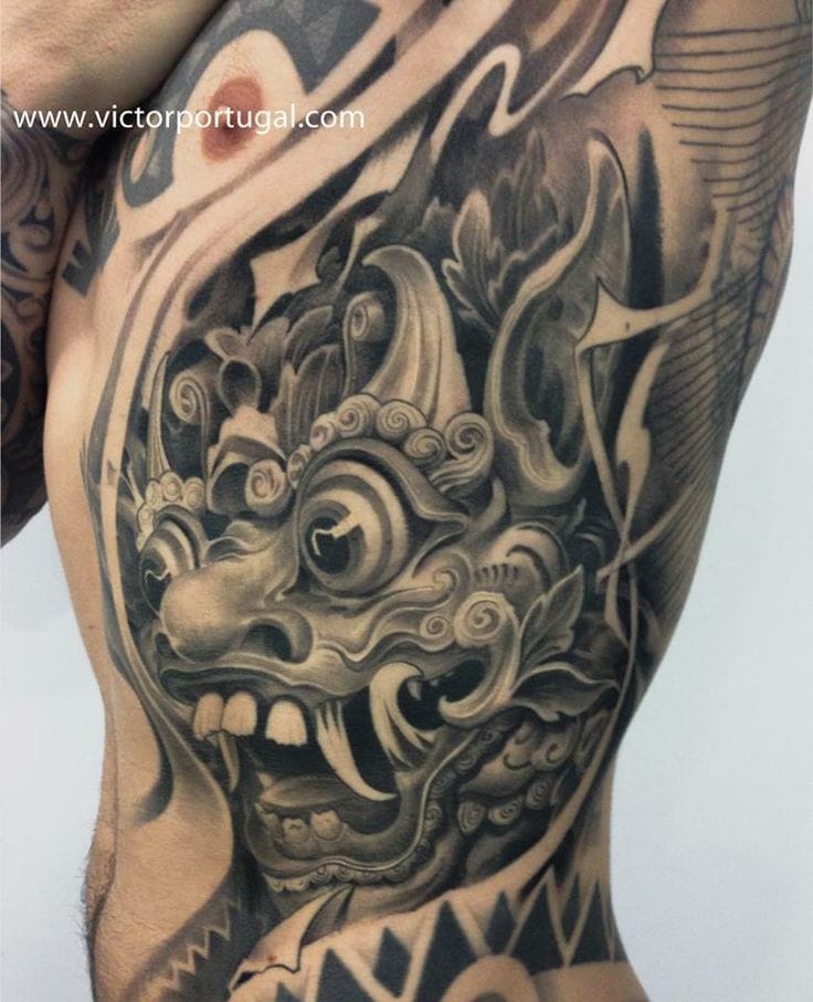 Detail Gambar Tato Barong Nomer 35