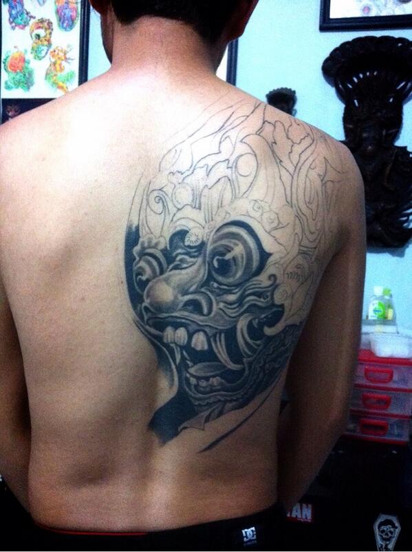 Detail Gambar Tato Barong Nomer 45