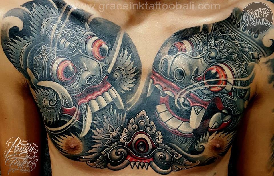 Detail Gambar Tato Barong Nomer 8