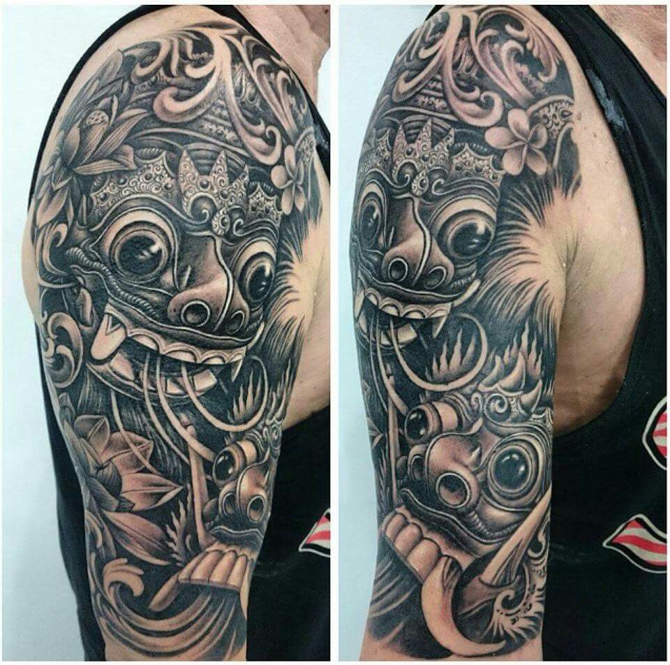 Detail Gambar Tato Barong Nomer 9