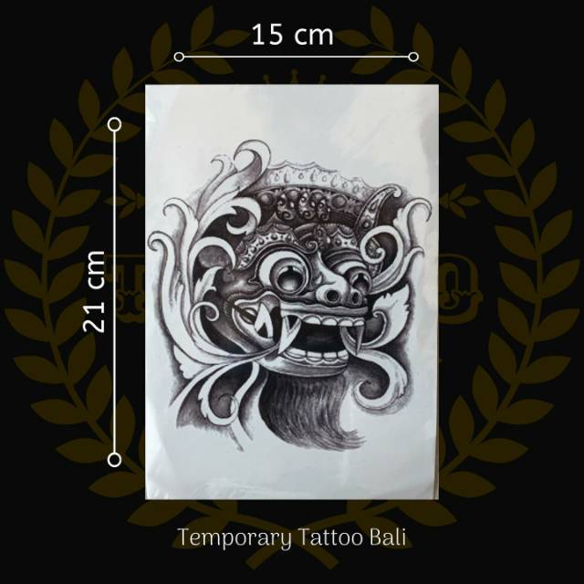 Detail Gambar Tato Barong Bali Nomer 45