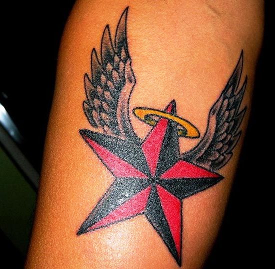 Detail Gambar Tato Bintang Keren Nomer 7