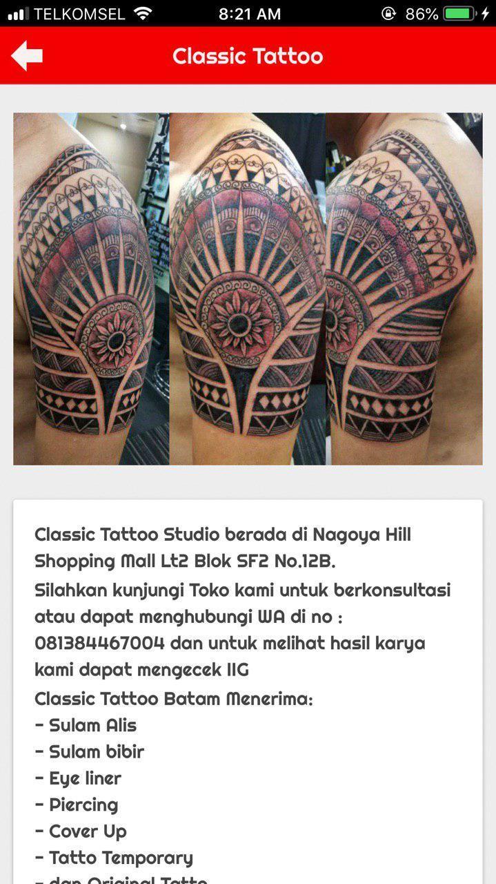 Detail Gambar Tato Blok Nomer 43