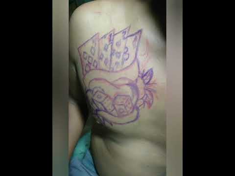 Detail Gambar Tato Dadu Nomer 45