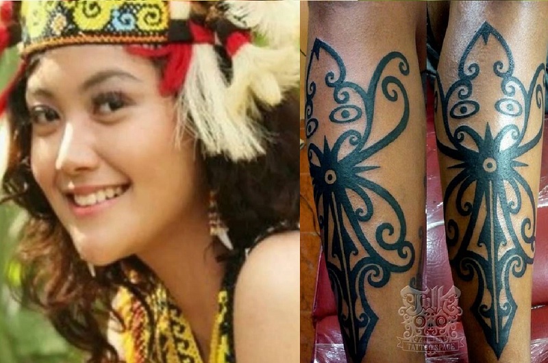 Detail Gambar Tato Dayak Nomer 37