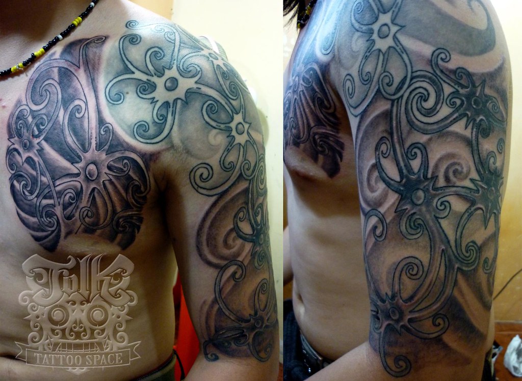 Detail Gambar Tato Dayak Nomer 53