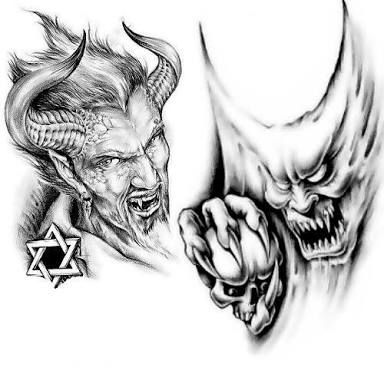 Gambar Tato Devil - KibrisPDR