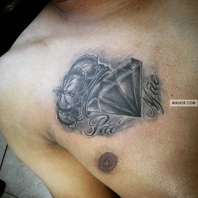 Detail Gambar Tato Di Dada Simple Nomer 53