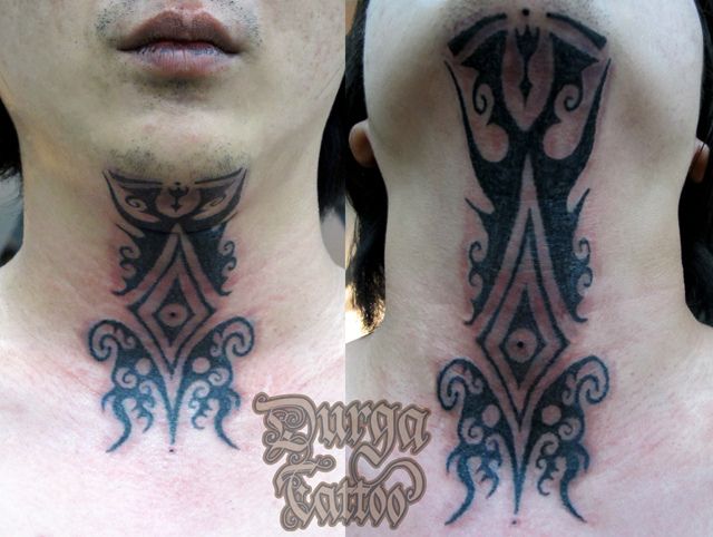 Detail Gambar Tato Di Leher Nomer 53