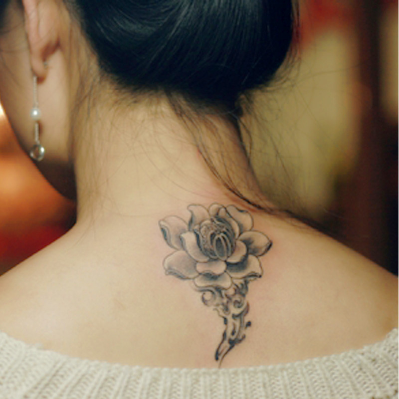 Detail Gambar Tato Di Leher Simple Nomer 53