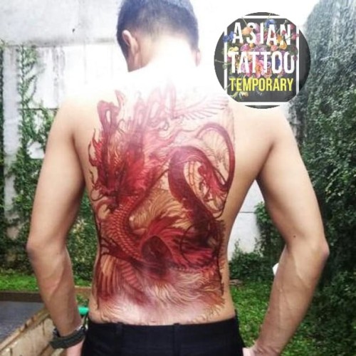 Detail Gambar Tato Di Punggung Sayap Nomer 54