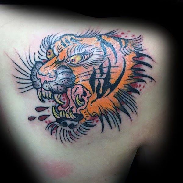 Detail Gambar Tato Harimau Nomer 33