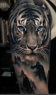 Detail Gambar Tato Harimau Nomer 5