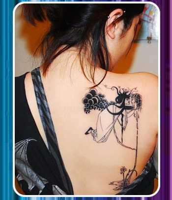 Detail Gambar Tato Henna Gambar Tato Di Punggung Wanita Nomer 15