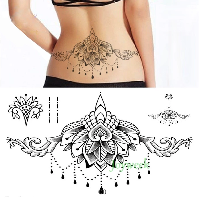 Detail Gambar Tato Henna Gambar Tato Di Punggung Wanita Nomer 28