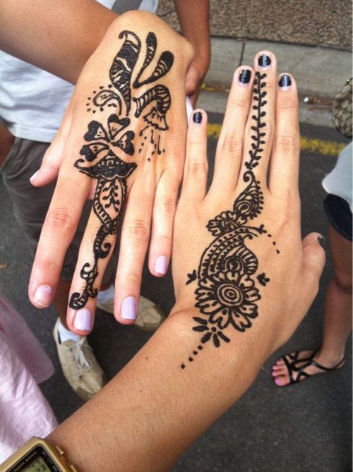 Detail Gambar Tato Henna Terbaik Nomer 2