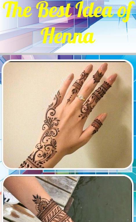 Detail Gambar Tato Henna Terbaik Nomer 57