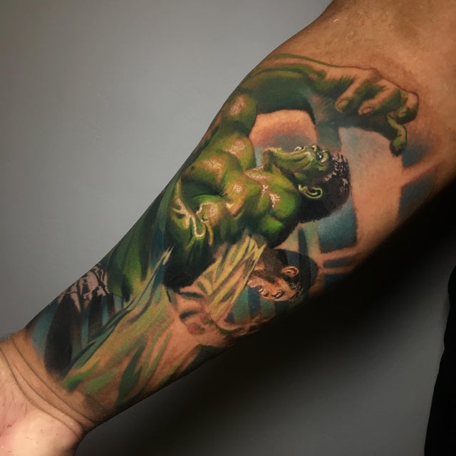 Detail Gambar Tato Hulk Nomer 24