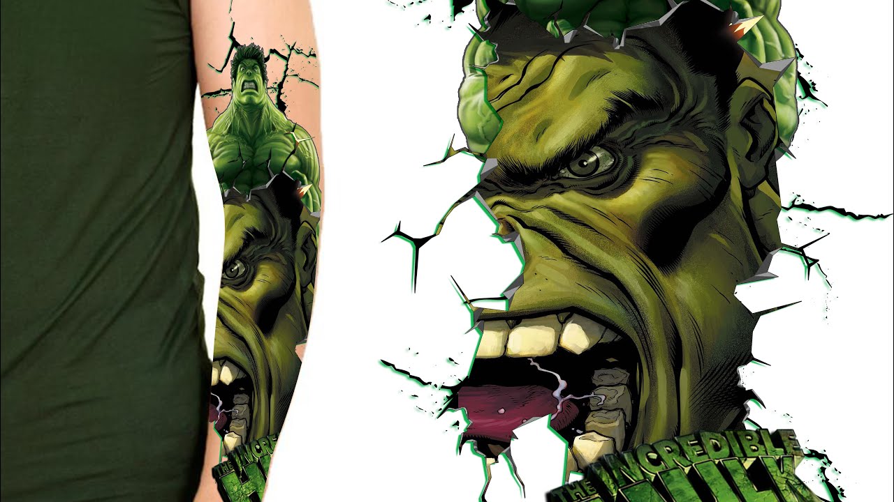 Detail Gambar Tato Hulk Nomer 29
