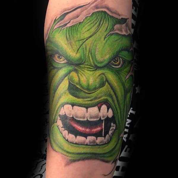 Detail Gambar Tato Hulk Nomer 4