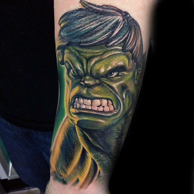 Detail Gambar Tato Hulk Nomer 33