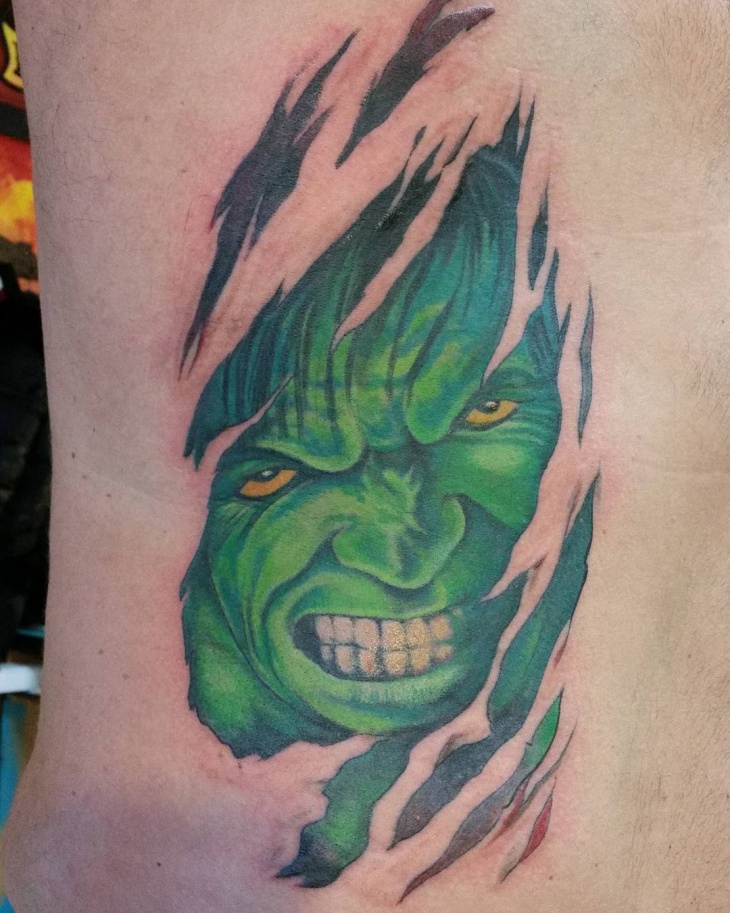 Detail Gambar Tato Hulk Nomer 40