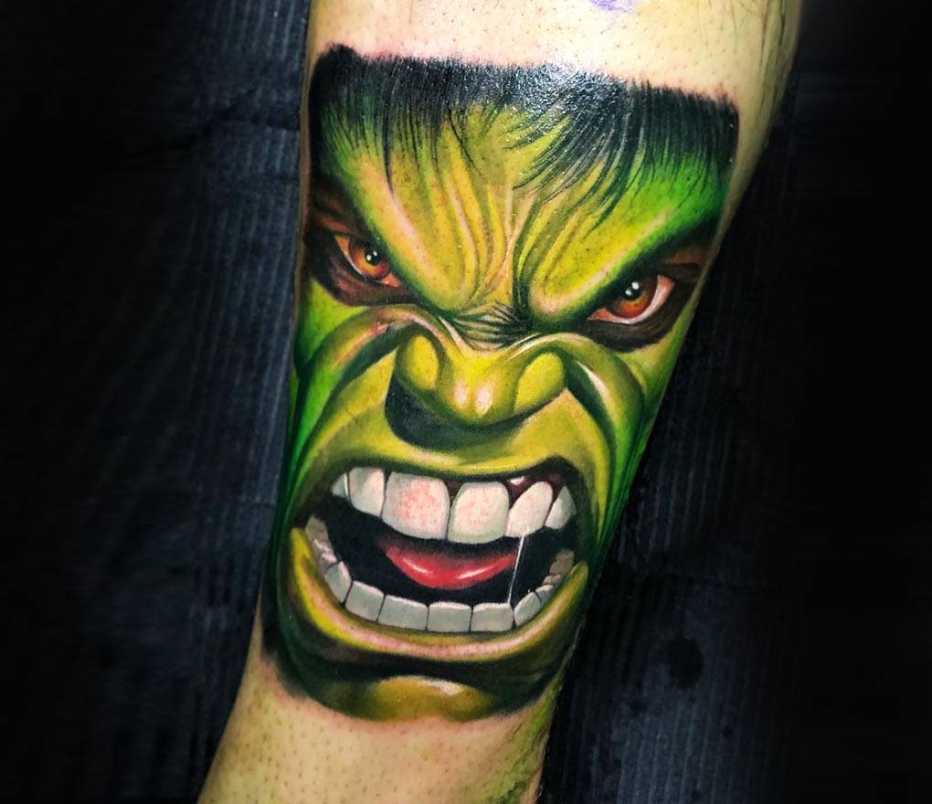 Detail Gambar Tato Hulk Nomer 44