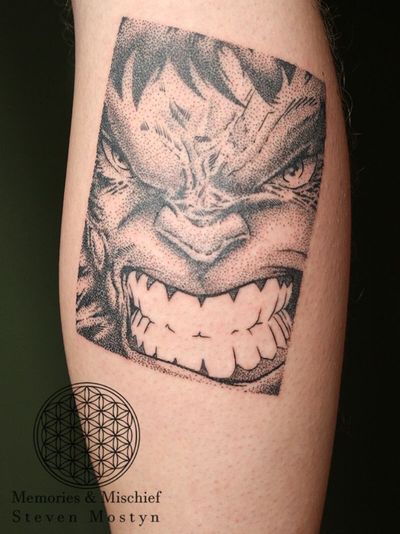 Detail Gambar Tato Hulk Nomer 50