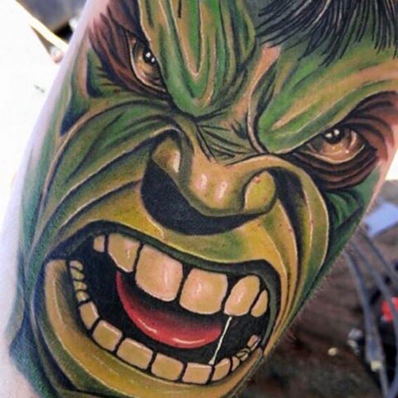 Detail Gambar Tato Hulk Nomer 52