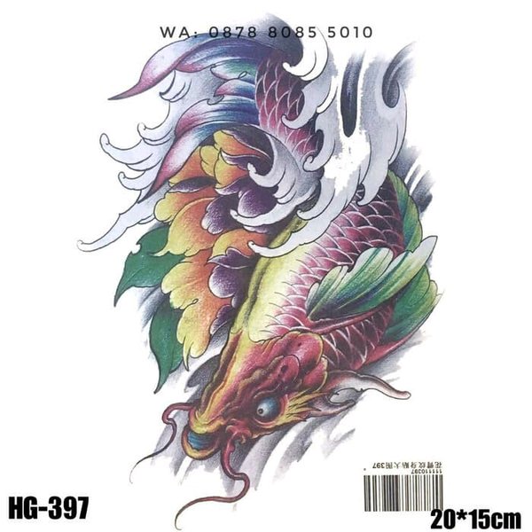 Detail Gambar Tato Ikan Koi Nomer 29