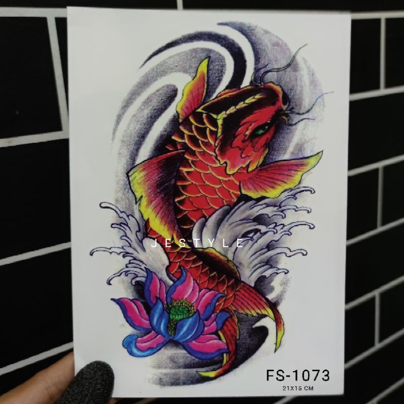 Detail Gambar Tato Ikan Koi Nomer 33