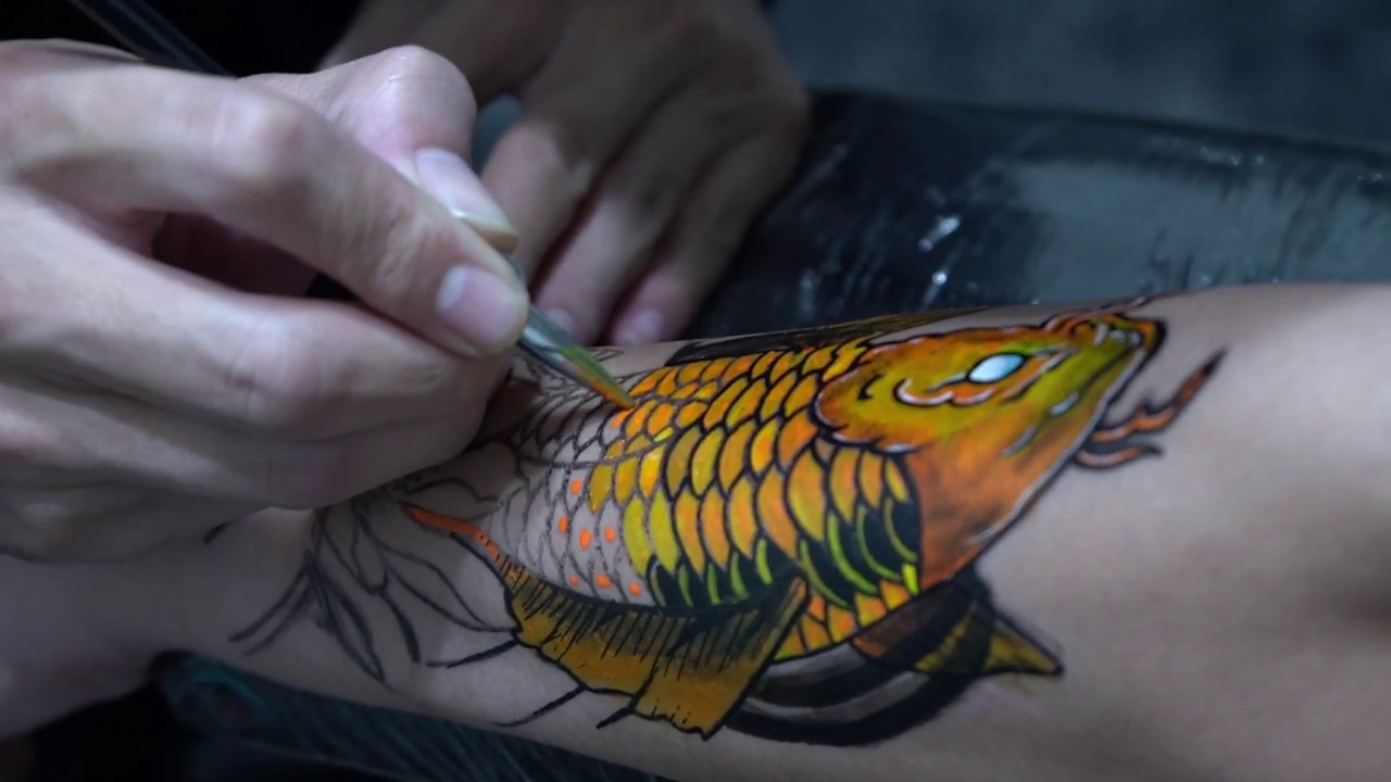 Detail Gambar Tato Ikan Koi Nomer 46