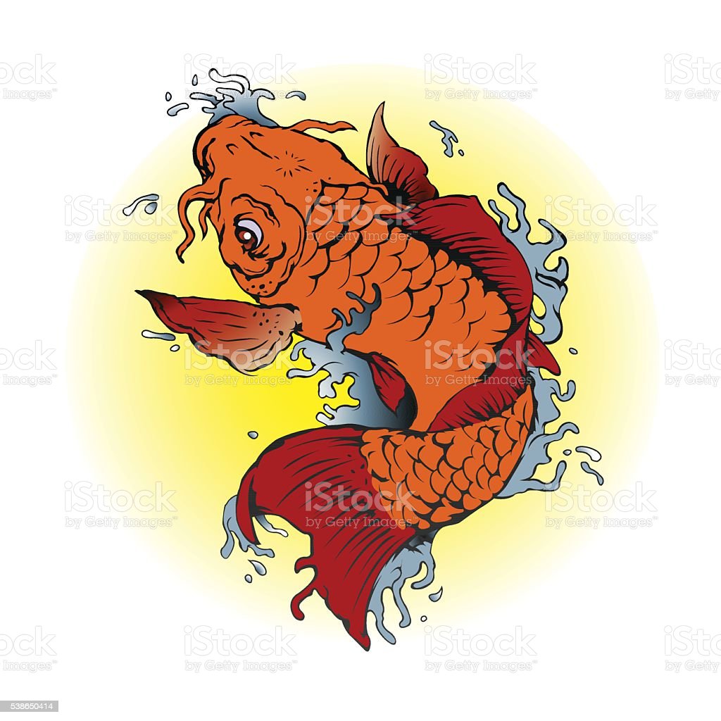 Detail Gambar Tato Ikan Koi Nomer 51