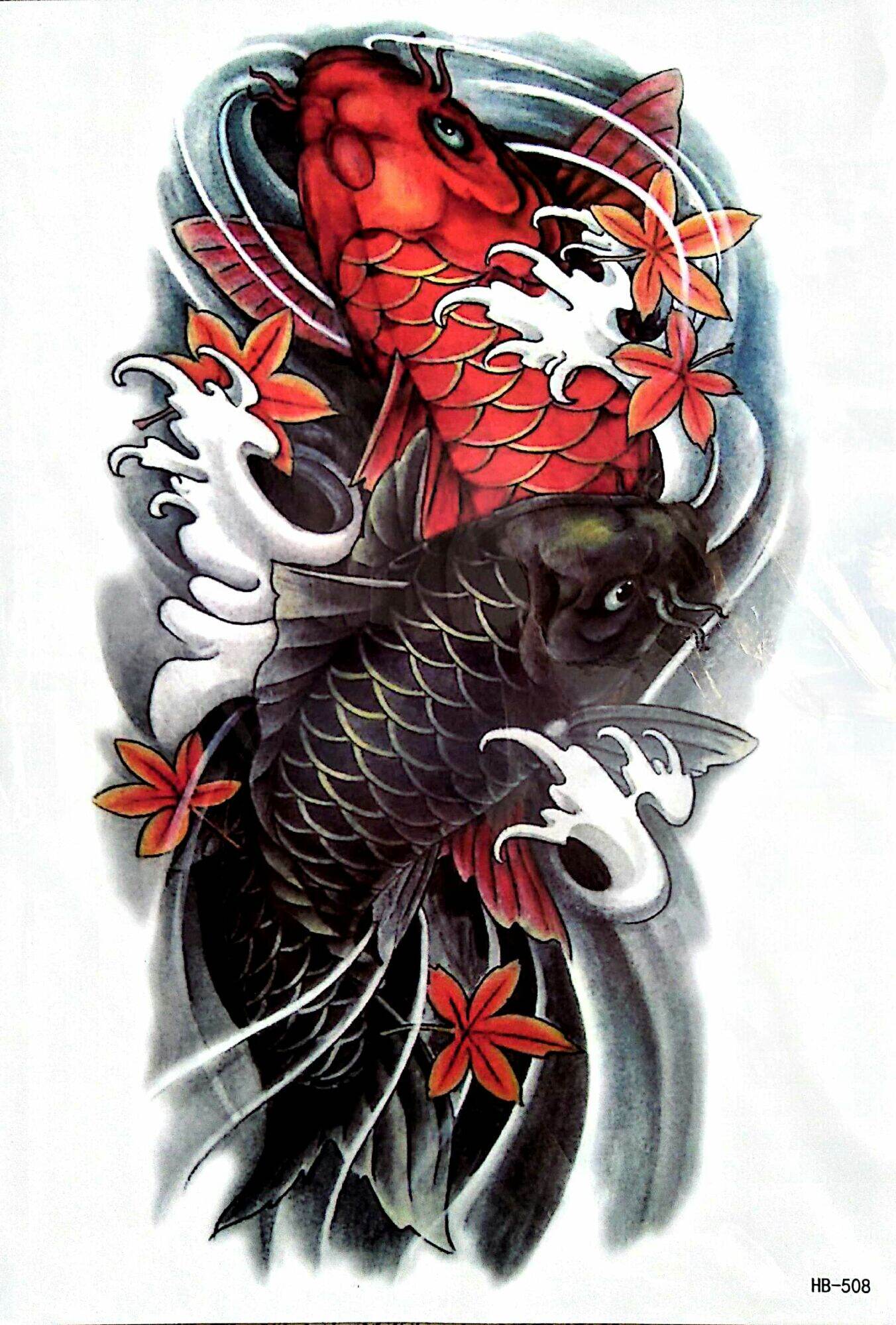 Detail Gambar Tato Ikan Koi Di Dada Nomer 53