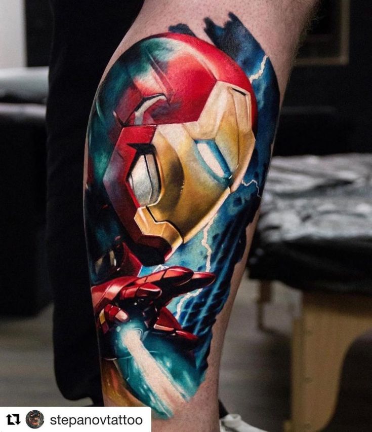 Detail Gambar Tato Iron Man Nomer 10