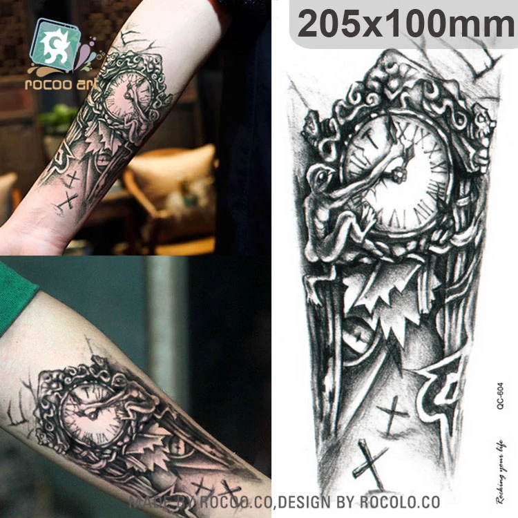 Detail Gambar Tato Jam Keren Nomer 57