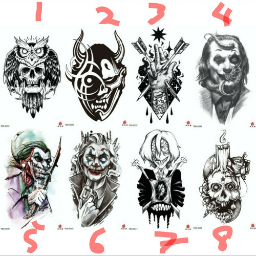 Detail Gambar Tato Joker Nomer 28