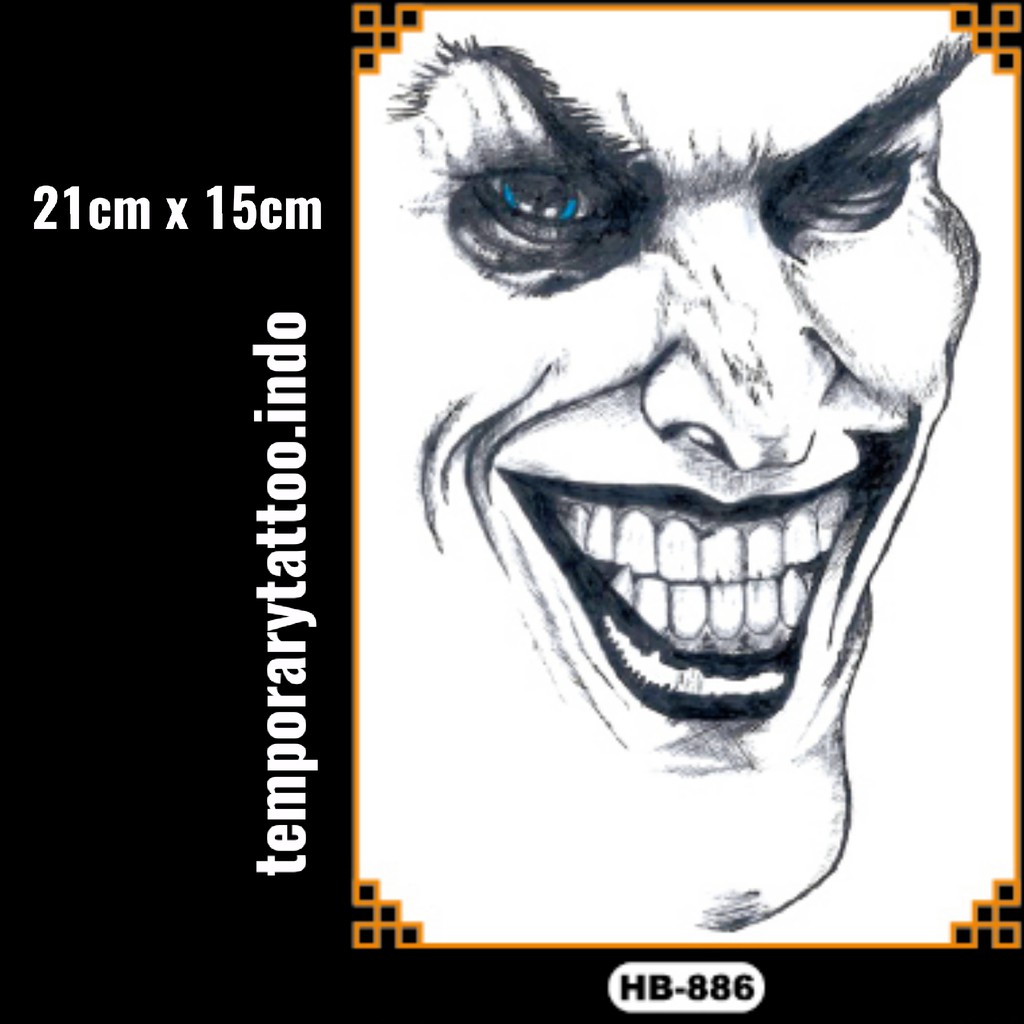 Detail Gambar Tato Joker Nomer 37