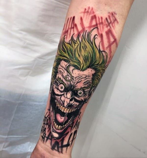 Gambar Tato Joker Di Lengan - KibrisPDR