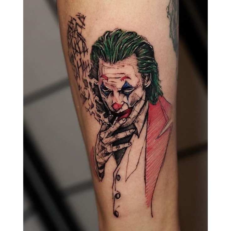 Detail Gambar Tato Joker Di Lengan Nomer 27
